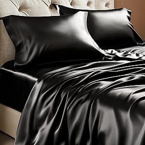 BEDELITE 4-Piece Satin Bed