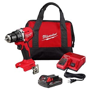 Milwaukee M18 18V 브러시리스 1/2" 드라이버/드릴 키트 2.0 Ah 배터리 및 충전기 포함