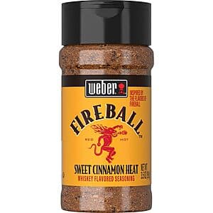 Weber Fireball 위스키 향신료 3.5oz (스위트 시나몬 히트) S&S 시 $2.60