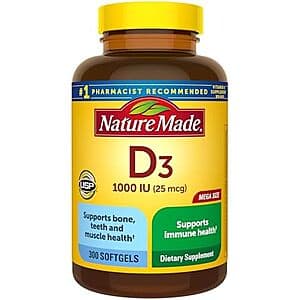 Nature Made 비타민D3 1000IU