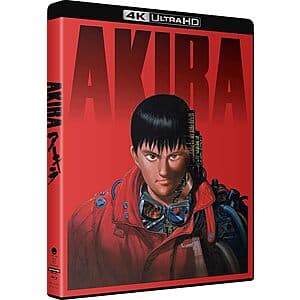 Akira 4K UHD Blu-ray + Blu-ray $12