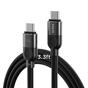 TALIX 240W USB-C 충전 케이블