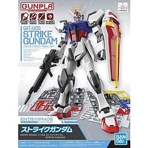 Mobile Suit Gundam Seed #10 GAT-X105 Strike Entry Grade 1/144 스케일 모델 키트 $10