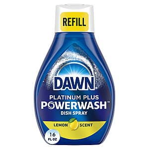 Select Stores: 2-Ct 16-Oz Dawn Powerwash Spray Dish Soap 리필 + $4 Walmart Cash $7.90 이상 + 무료 수령