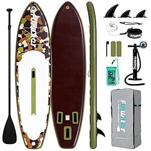 FunWater 카모플라쥬 인플레이터블 SUP 보드