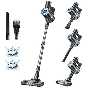 VIPSUN 40KPa 셀프 스탠딩 무선 스틱 청소기 (Blue) $44 + 무료 배송