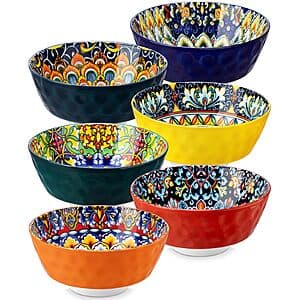 vancasso 보헤미안 세라믹 볼 6pcs