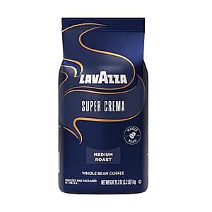 Lavazza 슈퍼 크레마 원두커피 2.2lb