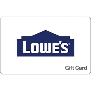 Lowe's $100 eGift Card