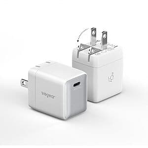 Wegear 45W GaN USB-C 충전기 2팩