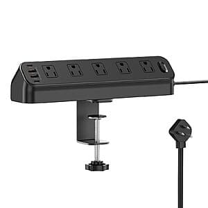BEVA Desk Clamp Power Strip
