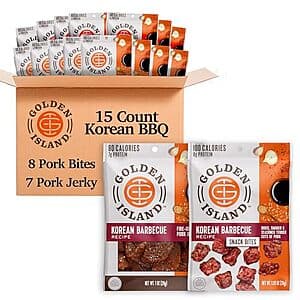 Golden Island Pork Jerky 15팩