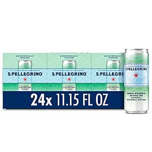 S.Pellegrino Sparkling Natural Mineral Water 24-Pack