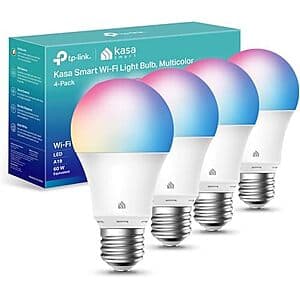 Kasa 풀컬러 스마트 전구 4-Pack