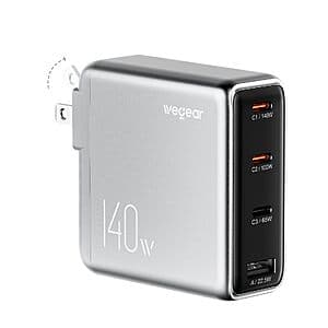 wegear 140W 4-Port GaN USB-C
