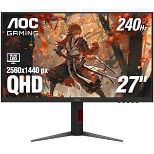 AOC 27" QHD 240Hz Mini-LED