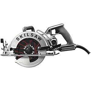 SKILSAW 15-Amp 7-1/4" 알루미늄 웜 드라이브 원형 톱 $117.50 + Free S&H