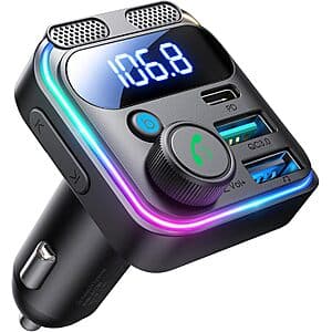 JOYROOM 블루투스 FM 송신기 + 45W PD
