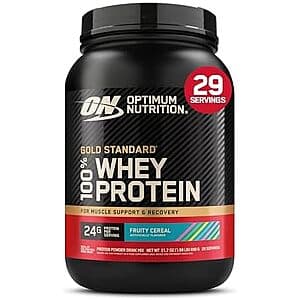 Optimum Nutrition Gold Standard 100% Whe이 단백질 파우더 (프루티 시리얼) 1.98lb