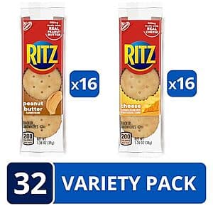 Ritz 사워 크래커 버라이어티 팩 32개