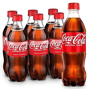 Coca-Cola Soda 16.9oz 6-Pack