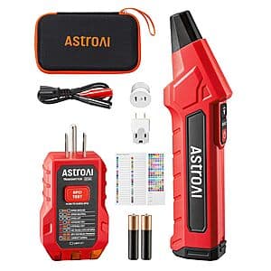 AstroAI 차단기 찾기 + GFCI 콘센트 테스터 키트 $24 + 무료 배송