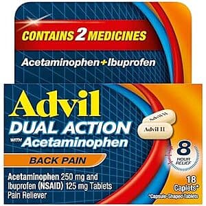 Advil Dual Action Back Pain