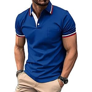 ZITY Men’s Moisture-Wicking Polo