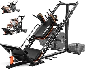 FEIERDUN 2-in-1 45도 레그 프레스 & 해크 스쿼트 머신 (머신만 포함) $490 + 무료 배송
