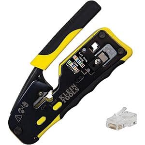 Klein Tools 래치타입 데이터 케이블 크림퍼
