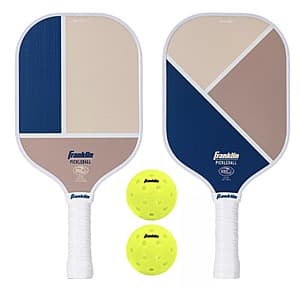 Franklin Sports 2인용 Pickleball 세트 USAP 인증 패들 및 볼 포함 $27.50 + 무료 픽업
