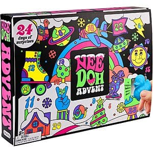 24-Piece NeeDoh Squishmas 미니 스트레스볼 어드벤트 캘린더 $30 (Amazon 초대 요청 발송 필요)