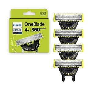 Philips OneBlade 360 블레이드 4팩