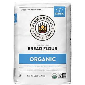 King Arthur 100% 유기농 미백 빵가루 80oz $6.45