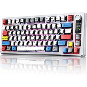 MOKURU 75% RGB 무선 기계식 키보드