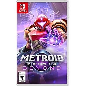 Metroid Prime 4: Beyond (Nintendo Switch 실물판) $35