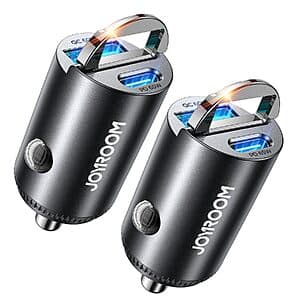 JOYROOM 2포트 125W 차량 충전기 2팩