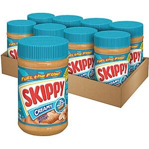 SKIPPY 크리미 땅콩버터 16.3oz 8팩