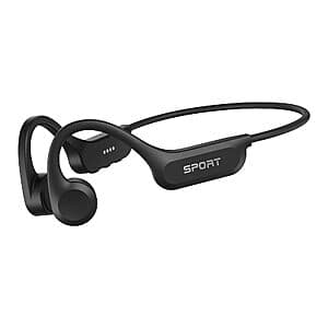 CXK 뼈전도 Bluetooth 6.0 오픈 이어 무선 헤드폰 $25 + Free S&H