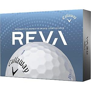 Callaway Golf Reva 골프공 1더즌 (Pearl) $13.50
