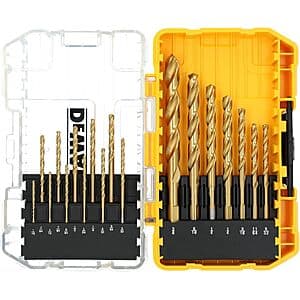 DeWALT 티타늄 니트라이드 드릴 비트 세트