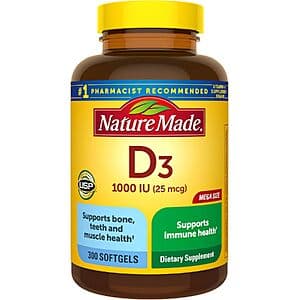 Nature Made 비타민D3 1000IU