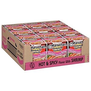 Maruchan 인스턴트 런치 라면 12컵
