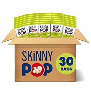 SKINNYPOP 오리지널 글루텐 프리 팝콘 백 30개입 0.65oz $10.45 (S&S)