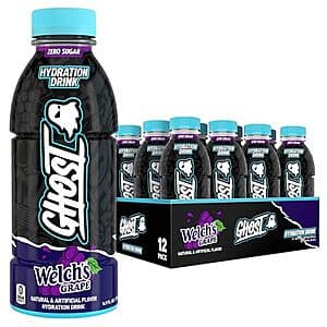GHOST Zero Sugar Welch's Grape 12-Pack