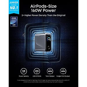 Anker Prime 3포트 GaN 160W 충전기