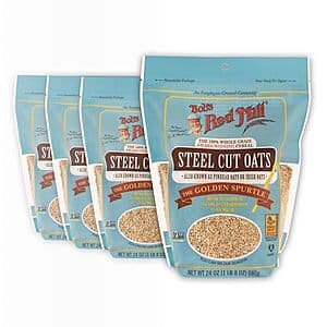 Bob's Red Mill Steel Cut 4pk