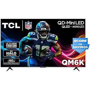 TCL QM6K Pro 85인치 스마트 TV