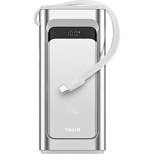 TALIX 100W 10,000mAh 보조배터리