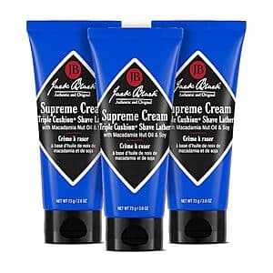 Jack Black Supreme Cream 3팩